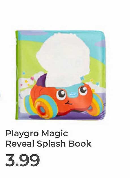 Playgro Magic Reveal Splash Book