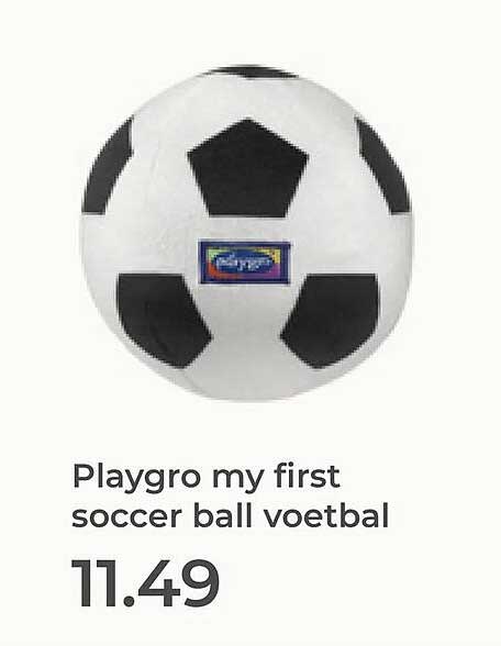 Playgro my first soccer ball voetbal