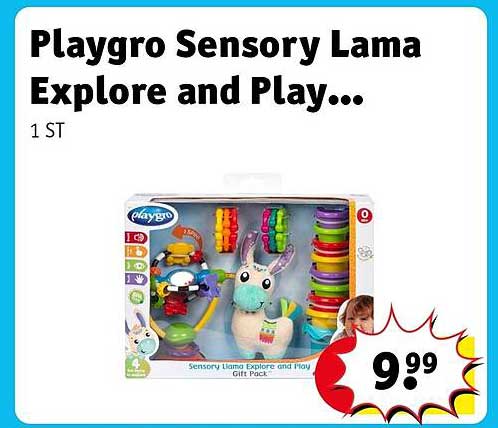 Playgro Sensory Lama Explore and Play...