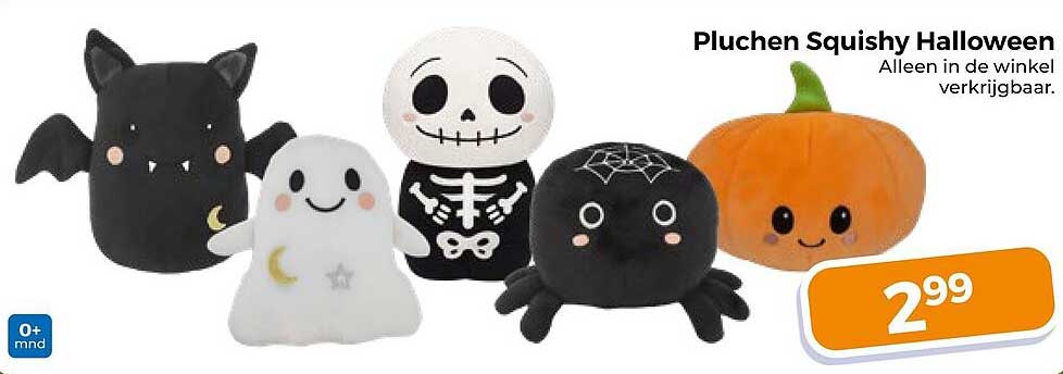 Pluchen Squishy Halloween