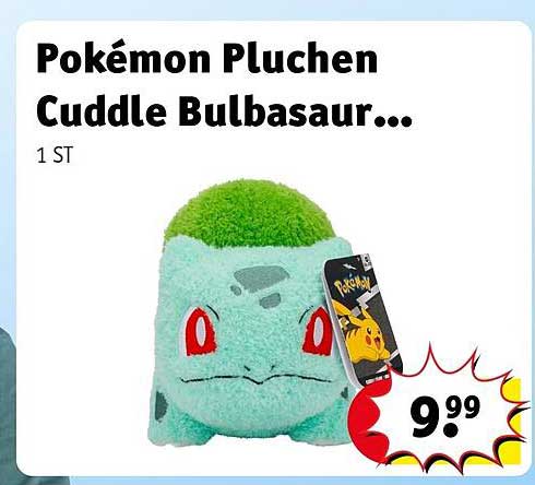 Pokémon Pluchen Cuddle Bulbasaur...