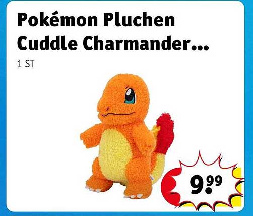 Pokémon Pluchen Cuddle Charmander...