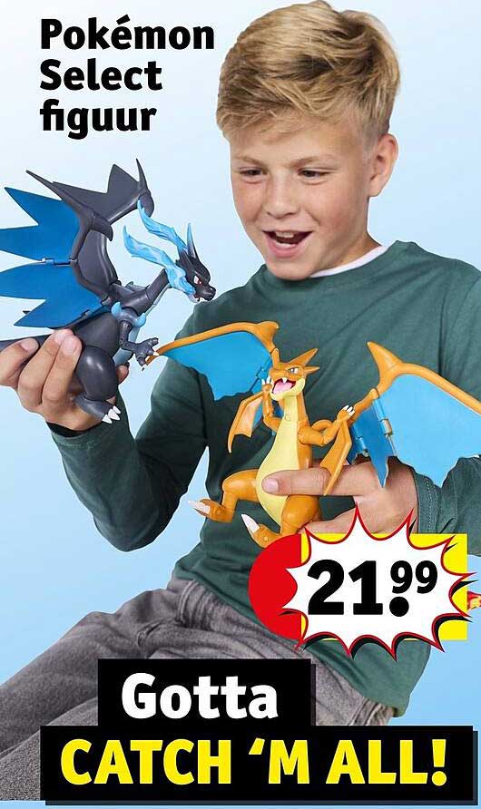 Pokémon Select figuur Gotta CATCH 'M ALL!