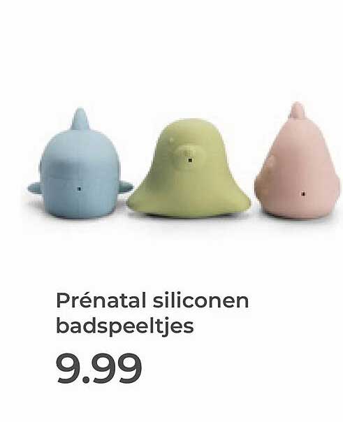 Prénatal siliconen badspeeltjes