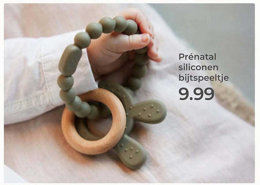 Prénatal siliconen bijtspeeltje