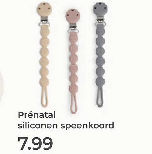 Prénatal siliconen speenkoord