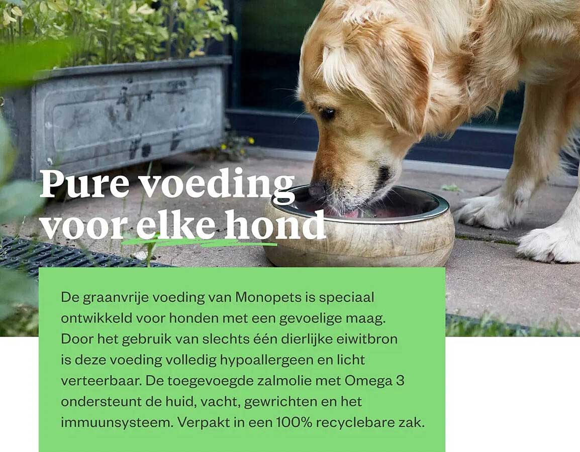 Pure voeding voor elke hond