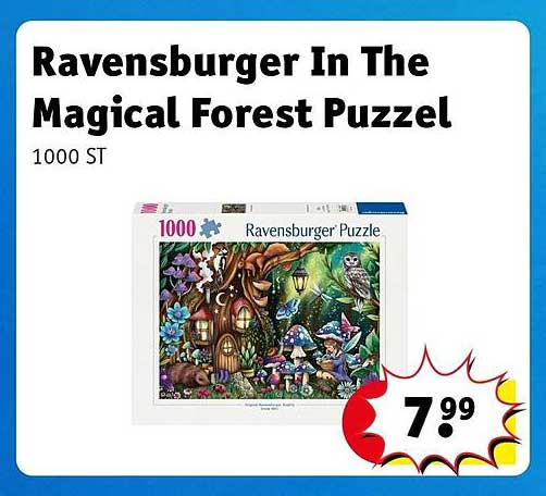 Ravensburger In The Magical Forest Puzzel