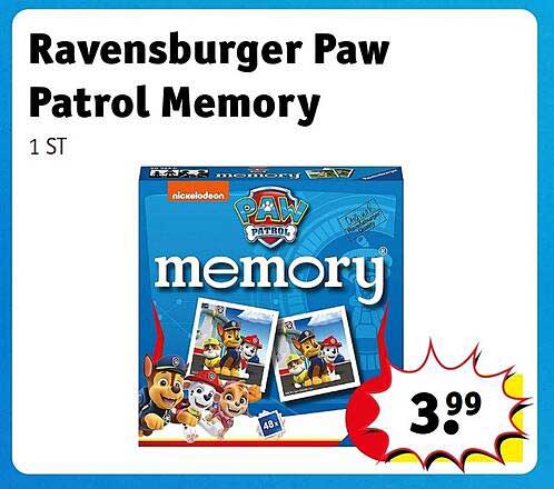 Ravensburger Paw Patrol Memory 1 ST