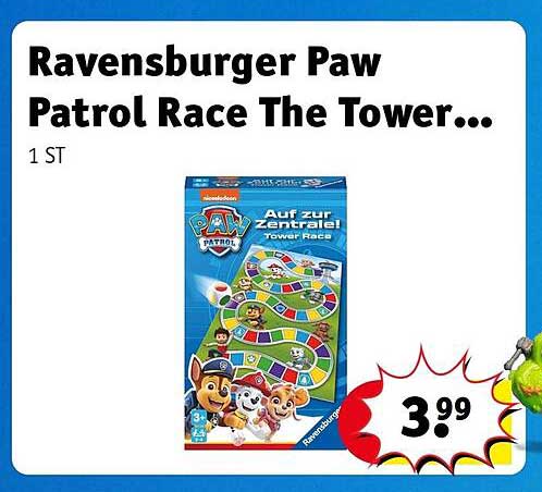 Ravensburger Paw Patrol Race The Tower...