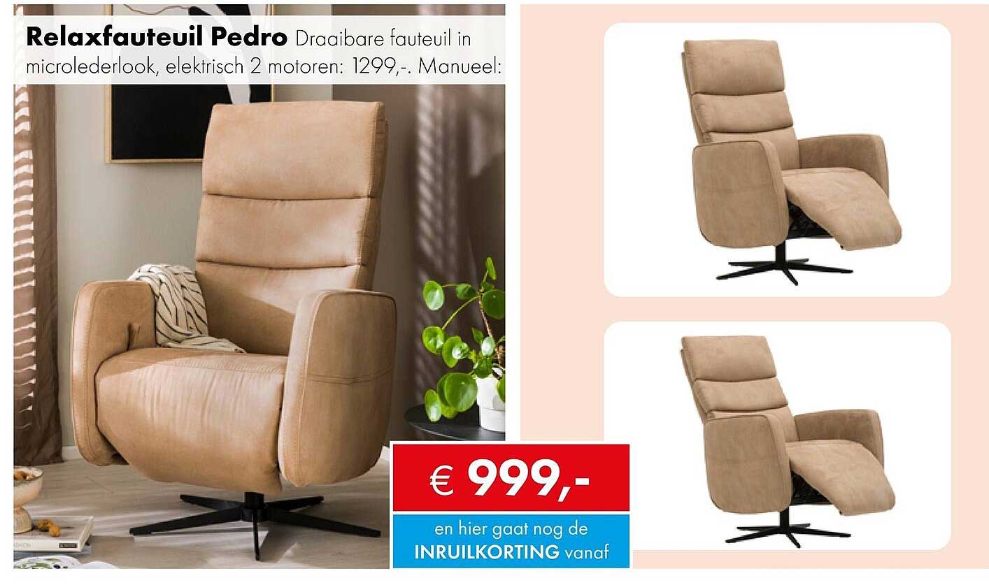 Relaxfauteuil Pedro