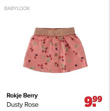 Rokje Berry Dusty Rose