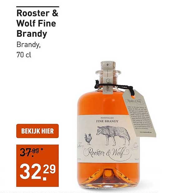 Rooster & Wolf Fine Brandy