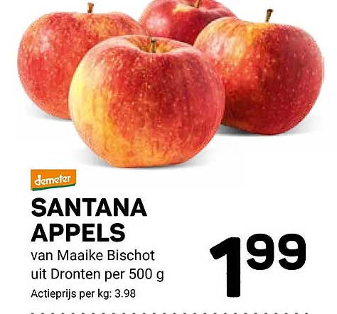 SANTANA APPELS van Maaike Bischot uit Dronten per 500 g