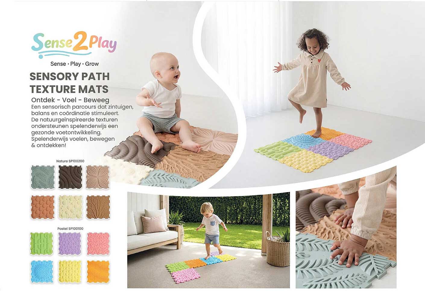 SENSORY PATH TEXTURE MATS