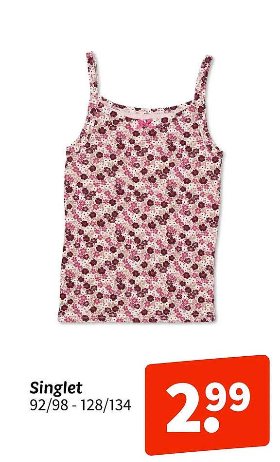 Singlet 92/98 - 128/134