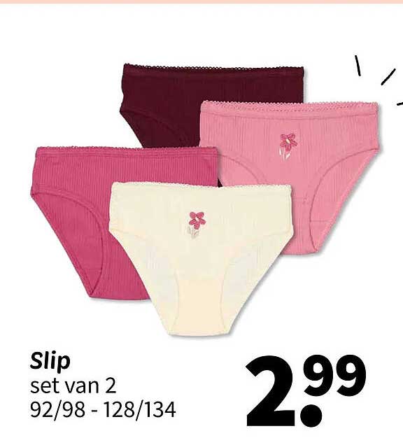 Slip set van 2 92/98 - 128/134
