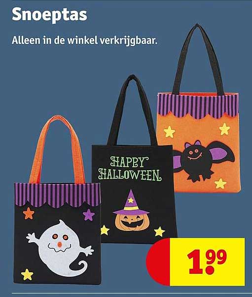 Snoeptas Alleen in de winkel verkrijgbaar.