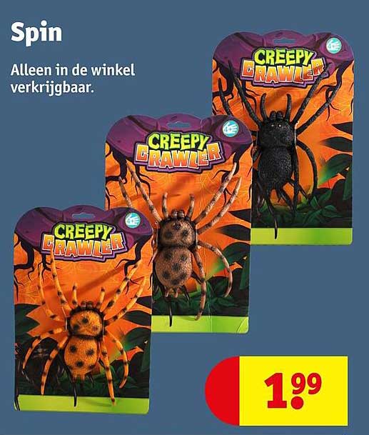 Spin Alleen in de winkel verkrijgbaar.