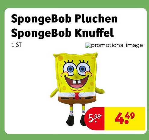 SpongeBob Pluchen SpongeBob Knuffel