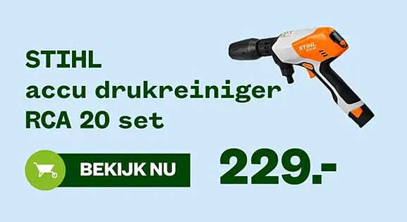 STIHL accu drukreiniger RCA 20 set