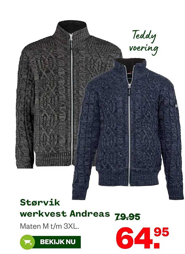 Størvik werkvest Andreas
