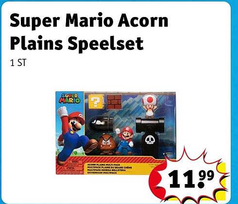 Super Mario Acorn Plains Speelset