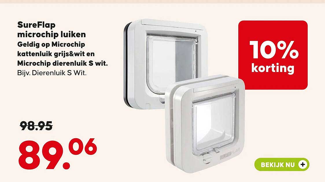 SureFlap microchip luiken