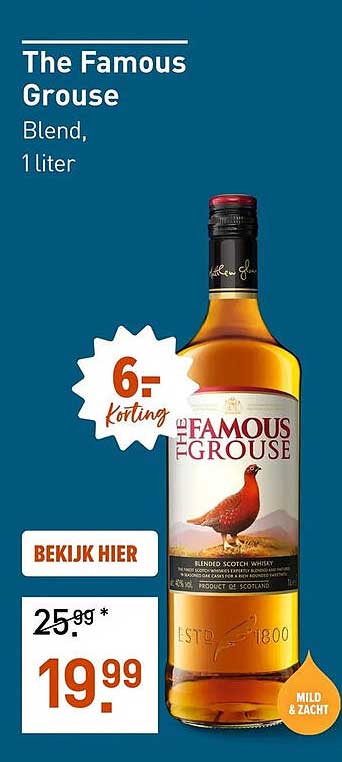 The Famous Grouse Blend, 1 liter