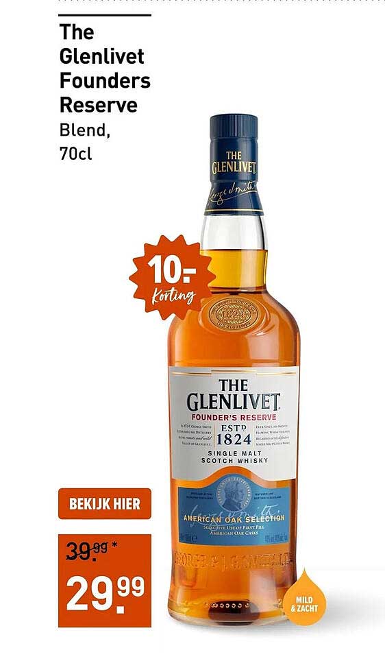 The Glenlivet Founders Reserve Blend, 70cl