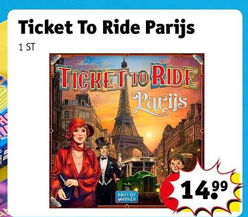 Ticket To Ride Parijs