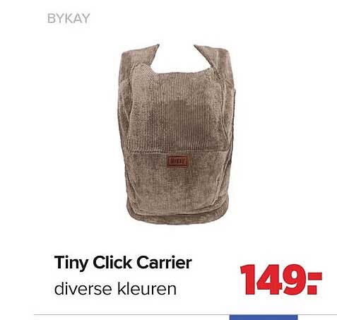Tiny Click Carrier diverse kleuren