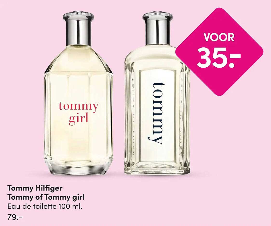Tommy Hilfiger Tommy of Tommy girl Eau de toilette 100 ml.
