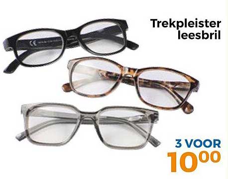 Trekpleister leesbril