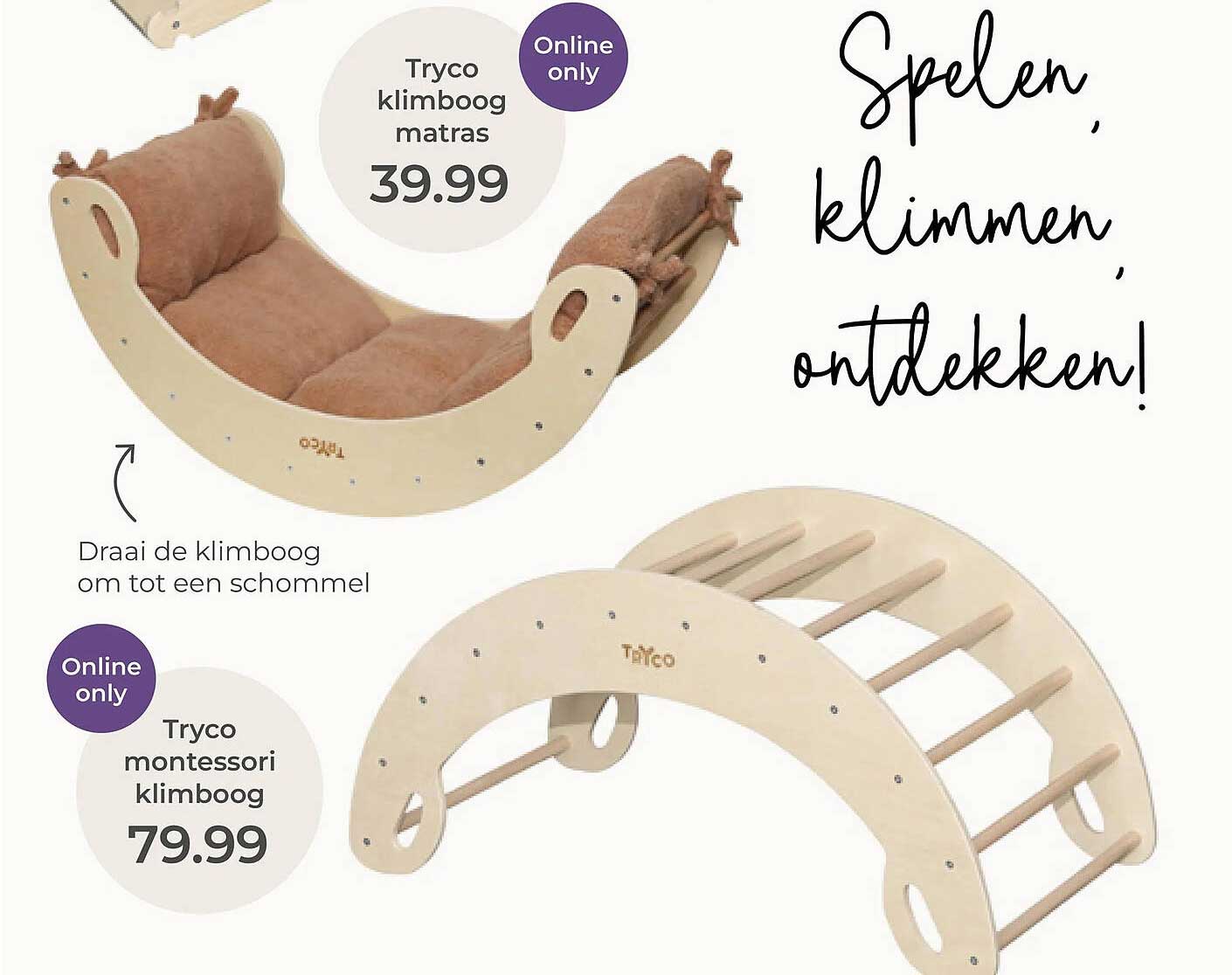 Tryco klimboog matras