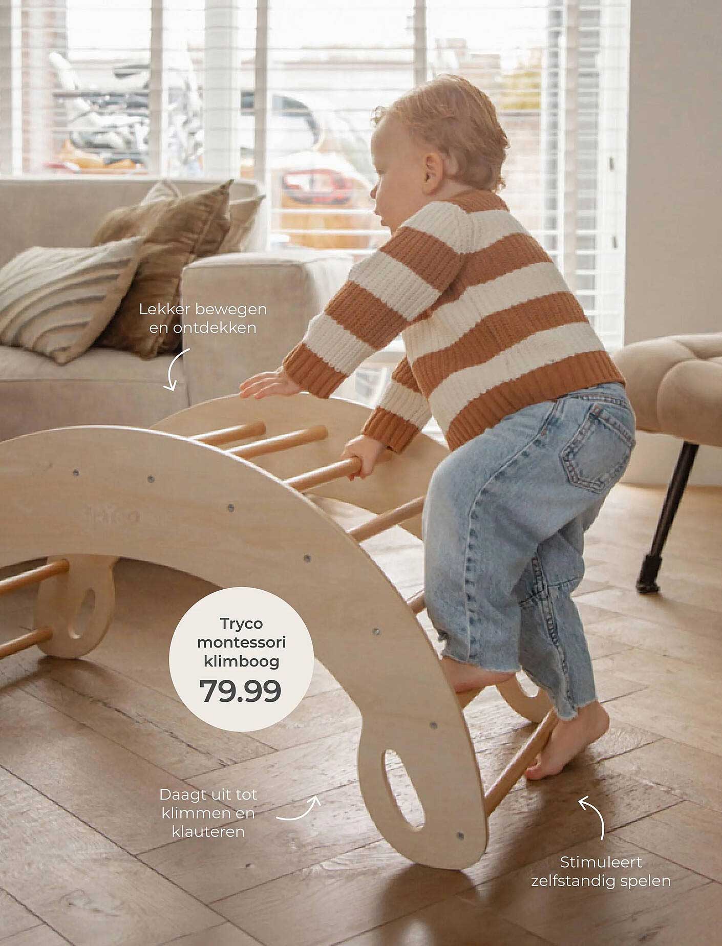 Tryco montessori klimboog