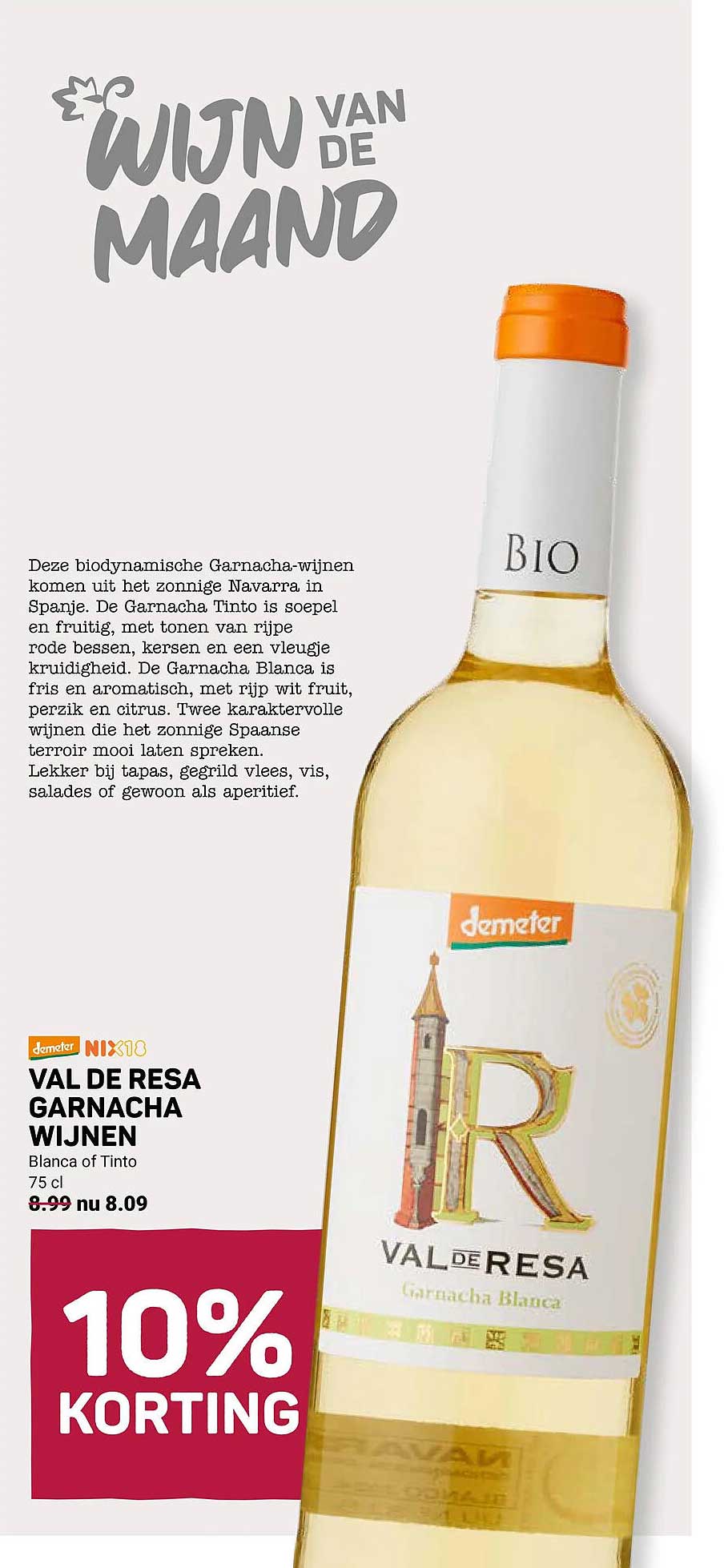 VAL DE RESA GARNACHA WIJNEN