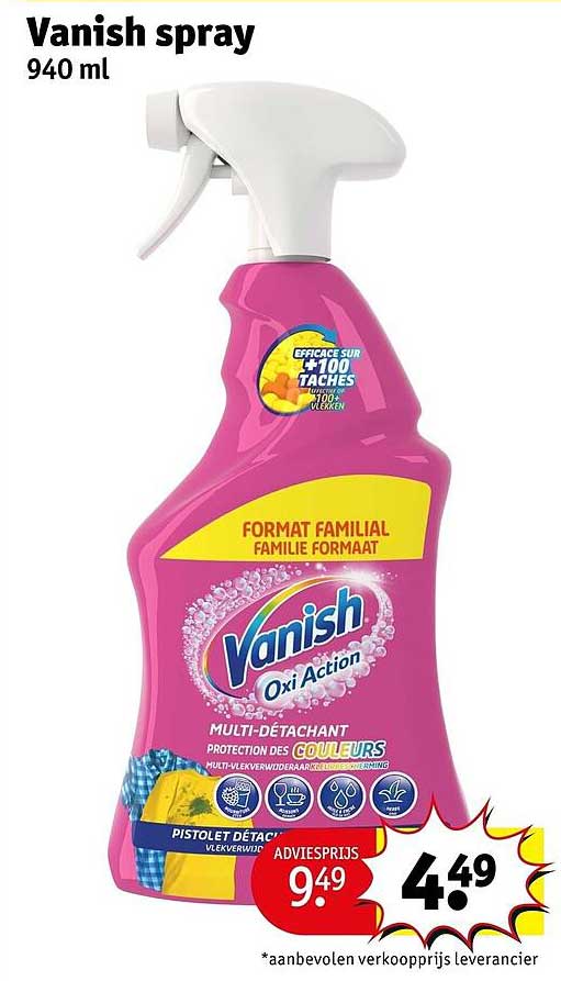 Vanish spray 940 ml