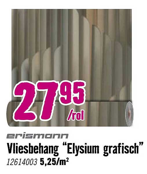 Vliesbehang “Elysium grafisch”