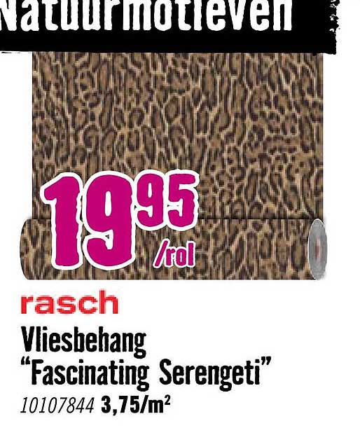 Vliesbehang “Fascinating Serengeti”