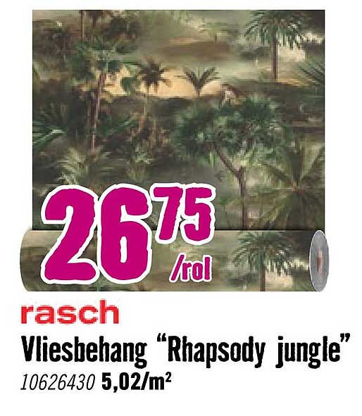 Vliesbehang “Rhapsody jungle”