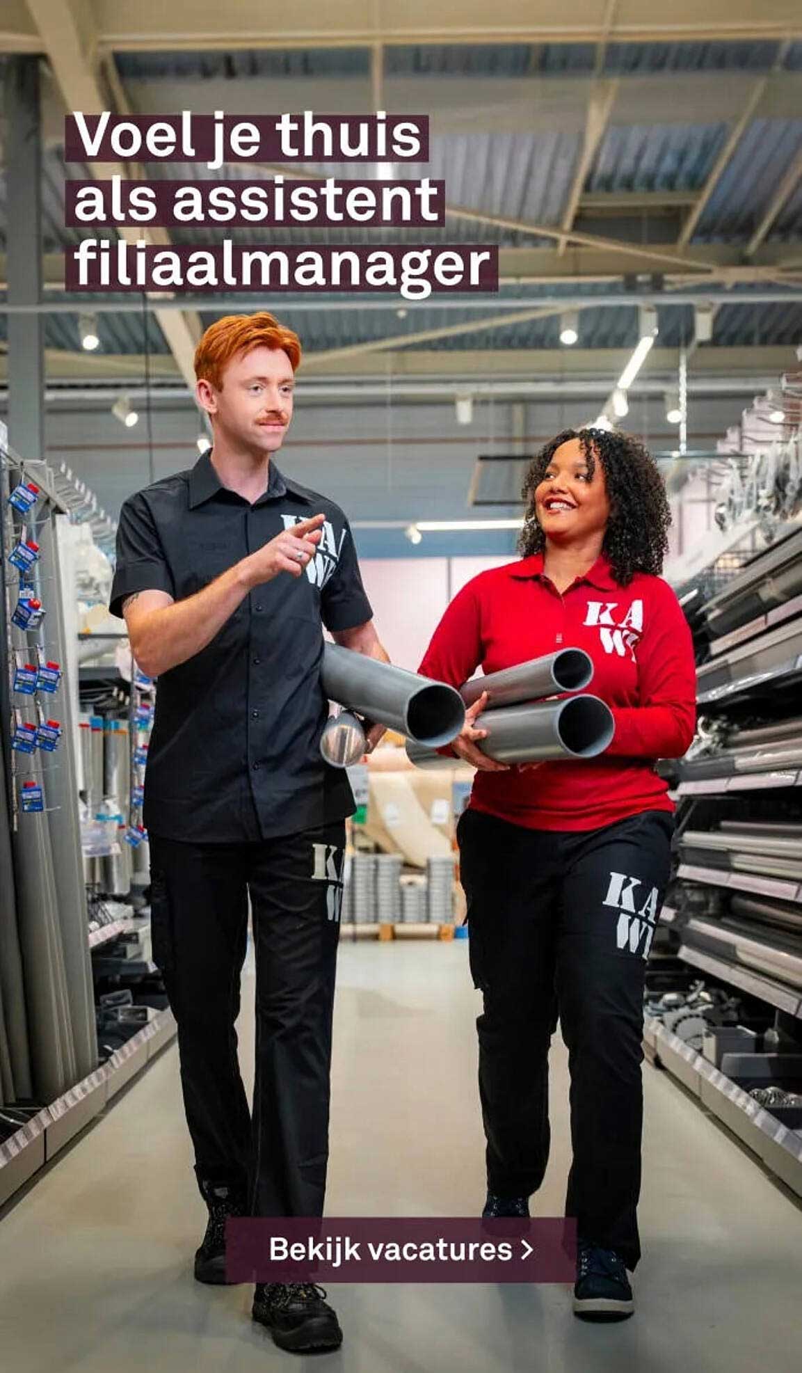 Voel je thuis als assistent filiaalmanager