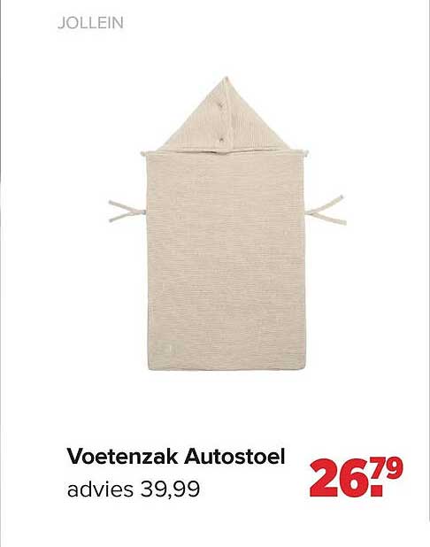 Voetenzak Autostoel
