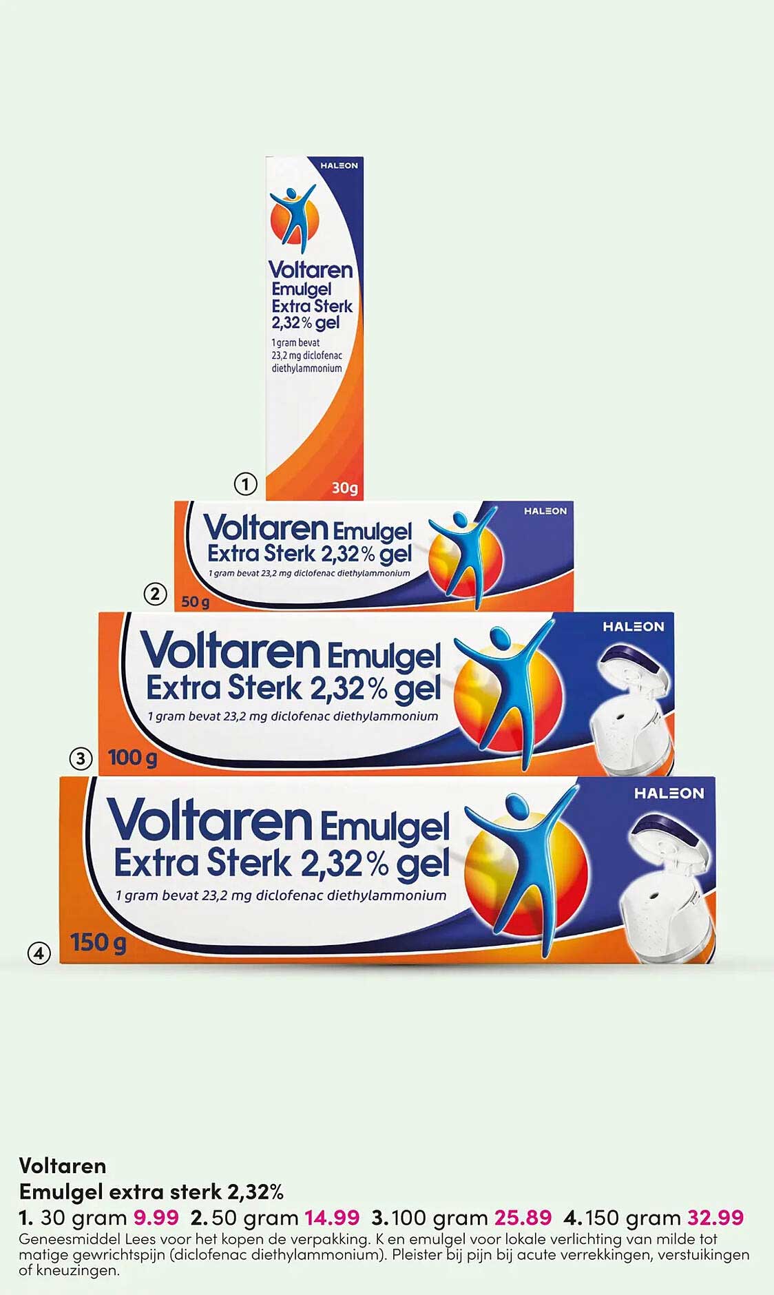 Voltaren Emulgel extra sterk 2,32%