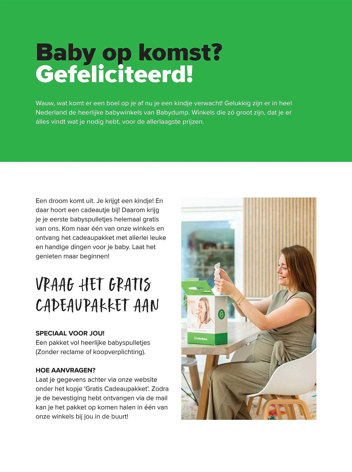 Vraag het gratis cadeaupakket aan