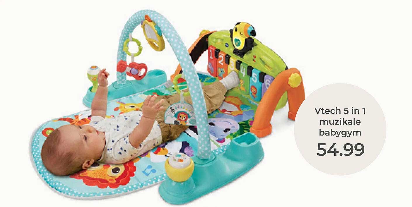 Vtech 5 in 1 muzikale babygym