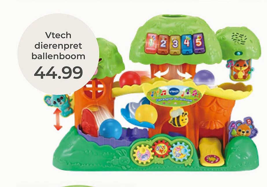 Vtech dierenpret ballenboom