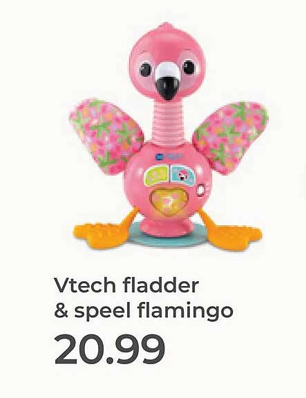 Vtech fladder & speel flamingo