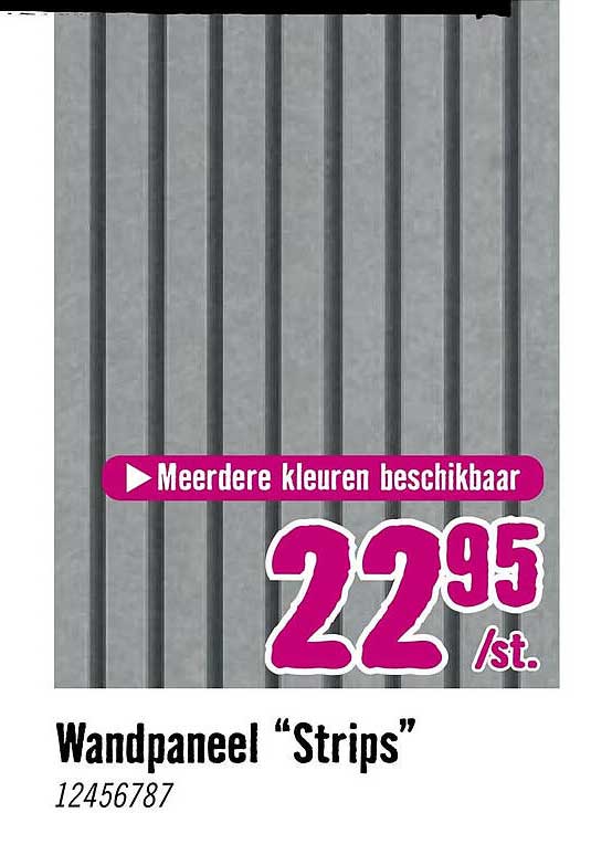 Wandpaneel “Strips”