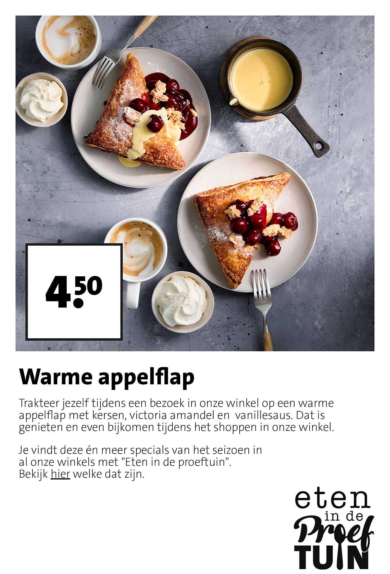 Warme appelflap
